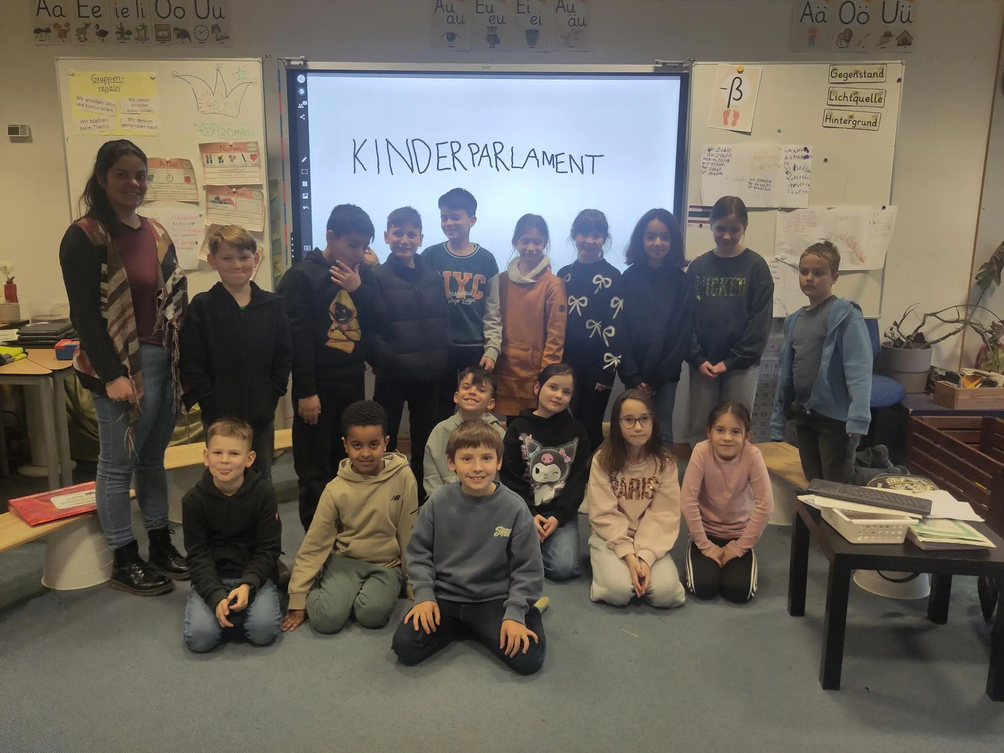 Das Kinderparlament der Schloss-Schule Gräfenhausen