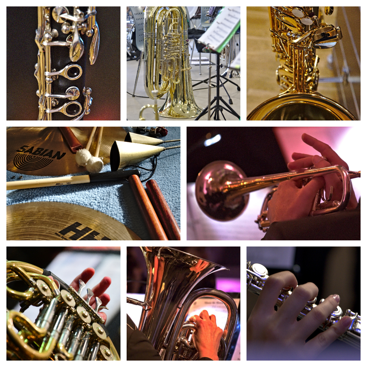 Die AG Bläserklasse an der Schloss-Schule Gräfenhausen