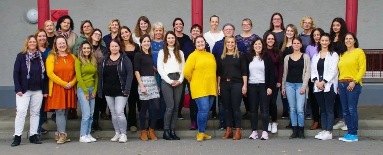 Das Kollegium der Schloss-Schule Gräfenhausen